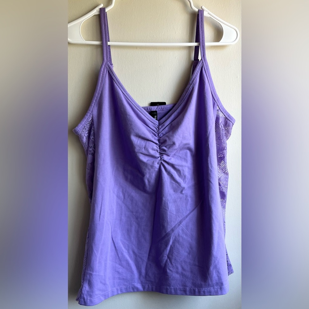 NWT Torrid Purple Sleeveless Women's Top